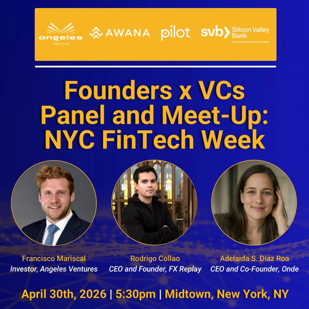 Founders × VCs Panel and Meet-Up: NYC FinTech Week