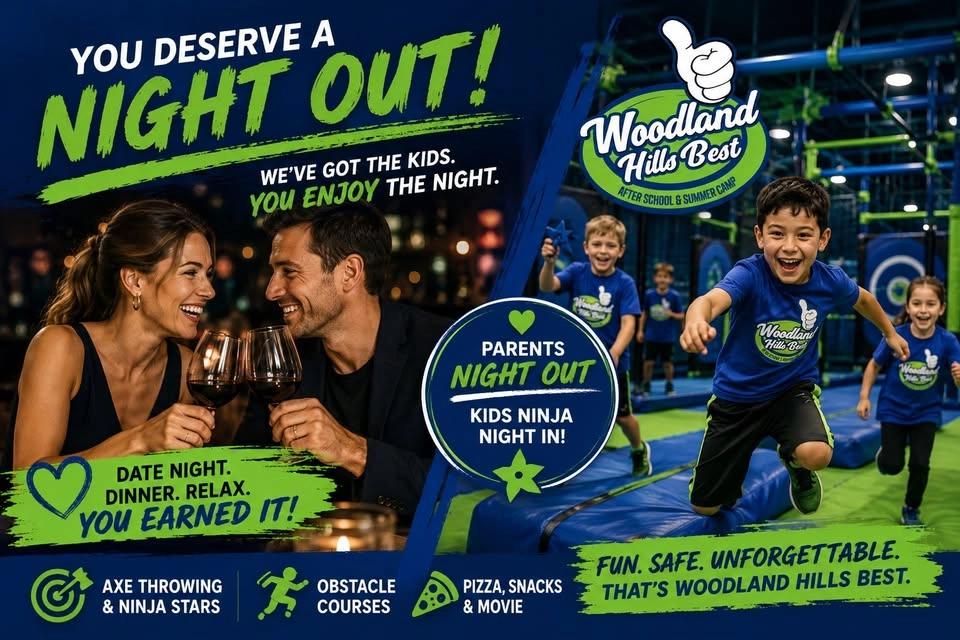 Parents Night Out Ninja Night