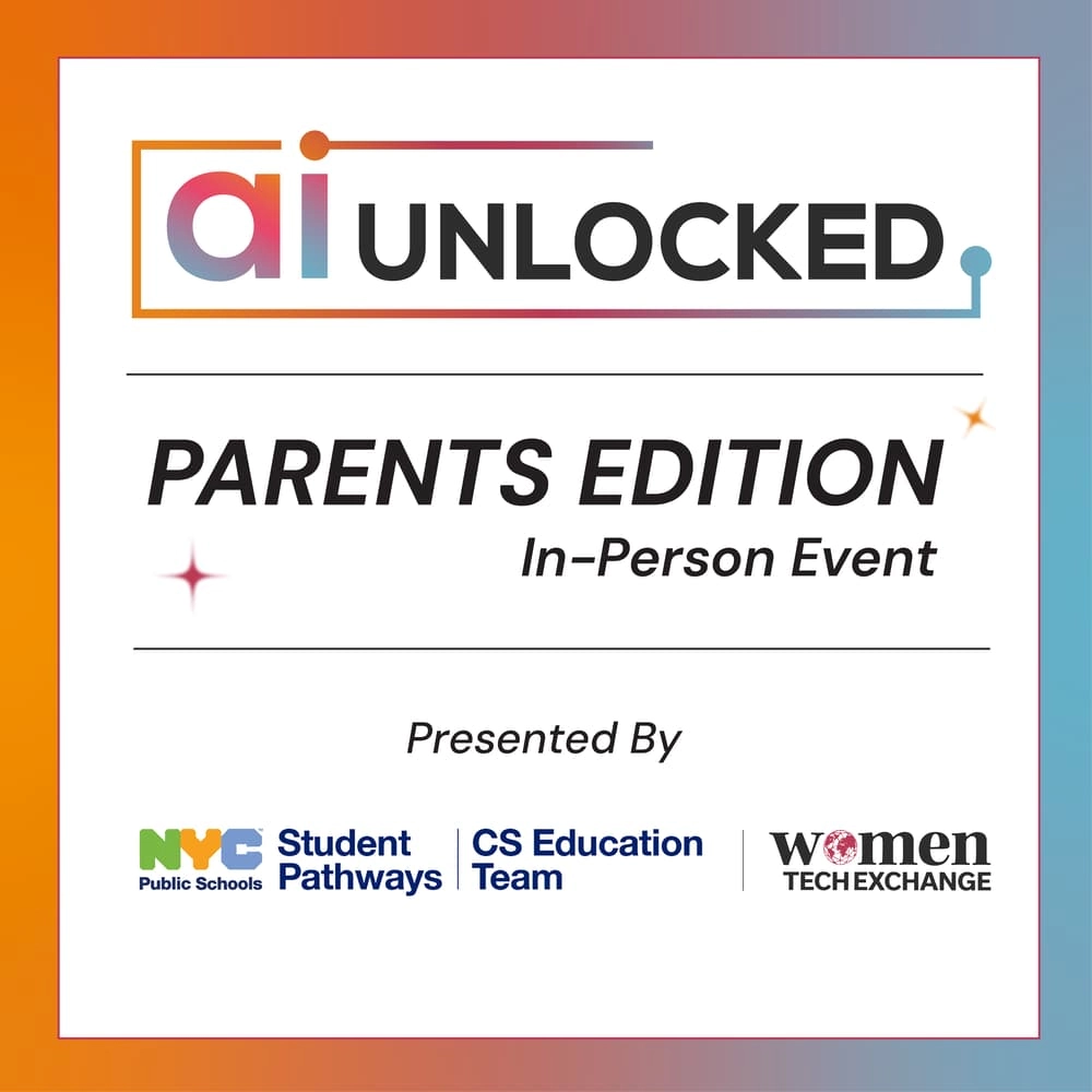 AI Unlocked: Parents Edition — In-Person Workshop