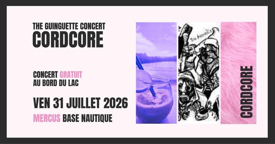Concert CORDCORE x The Guinguette
