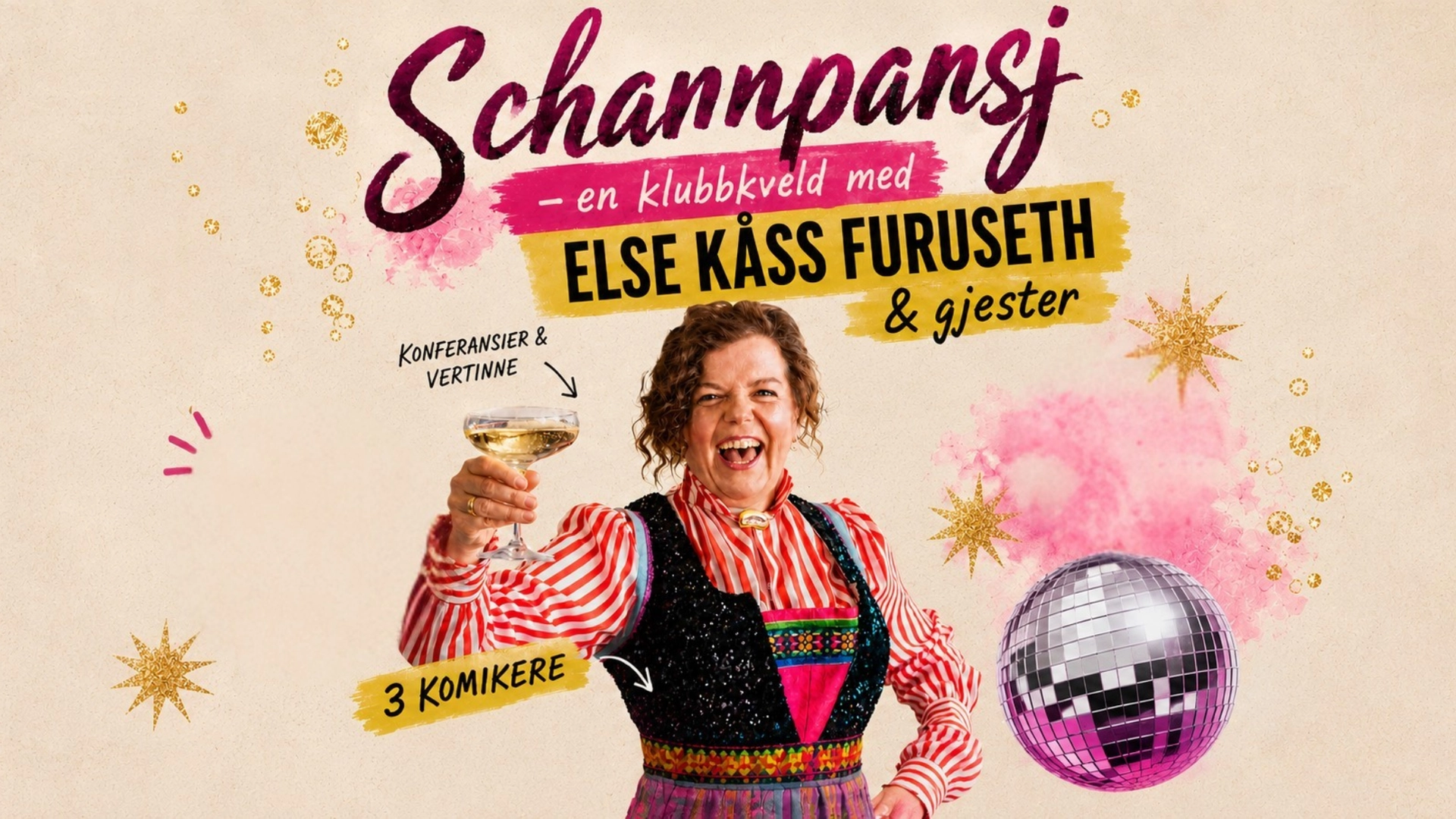 Schampansj - en klubbkveld med Else & gjester