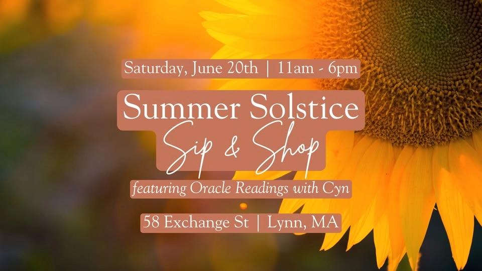 Summer Solstice Sip & Shop