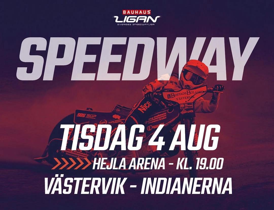 Västervik Speedway vs Indianerna – Bauhaus Ligan