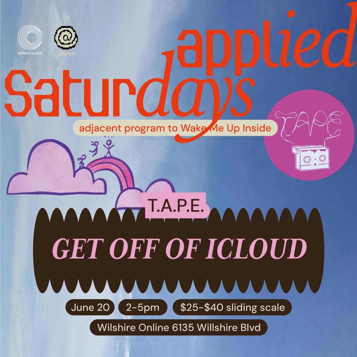 Get Off of iCloud by T.A.P.E. Los Angeles