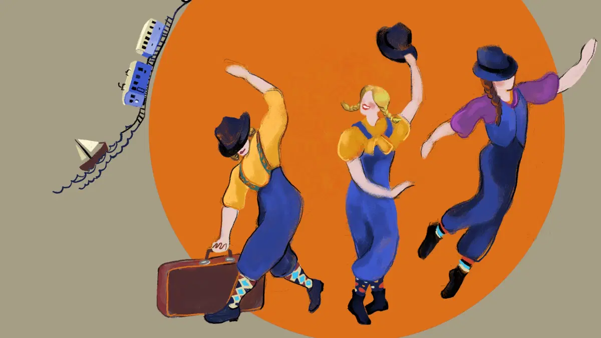 Trio på tur - Teater Sláva OBS BYTT FÖRESTÄLLNING