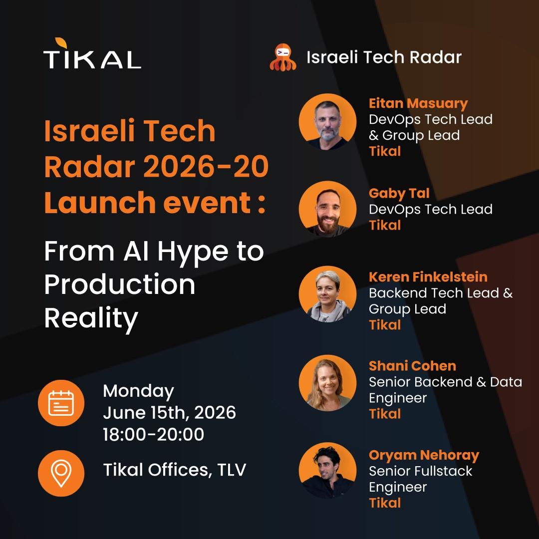 Israeli Tech Radar 2026-27 Launch: From AI Hype to Production Reality