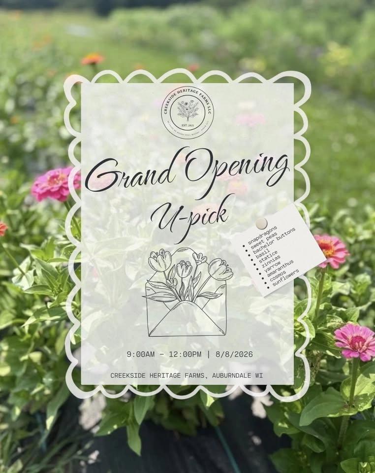 GRAND OPENING U-PICK