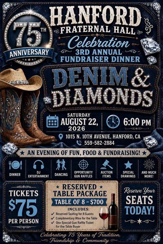 Denim and Diamonds Fundraiser dinner