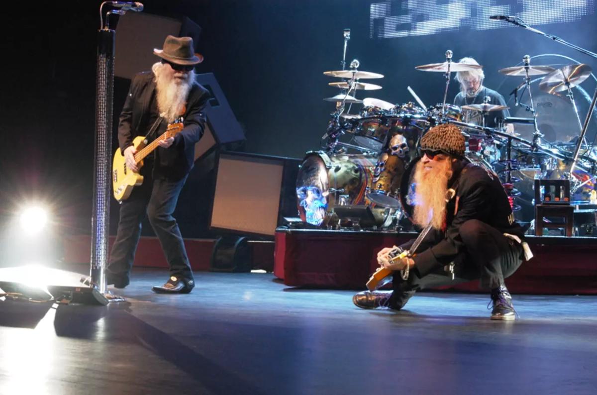 Koncert ZZ Top v Pardubicích