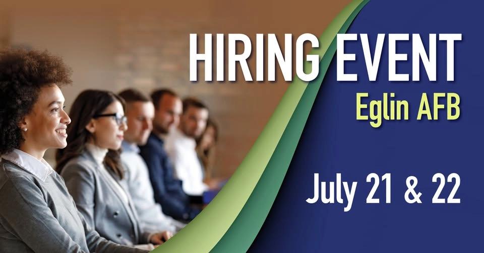 Eglin AFB Hiring Event