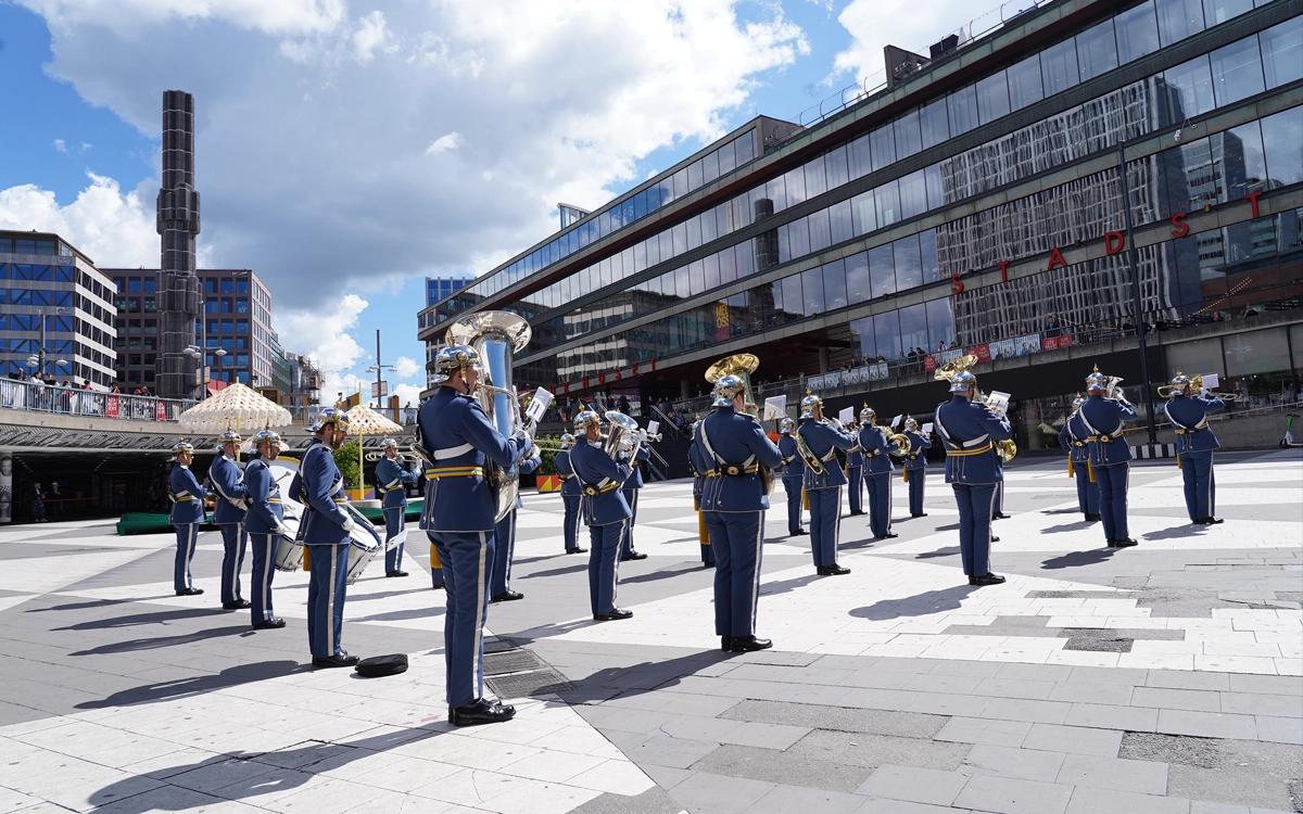 Högvakten på Sergels torg
