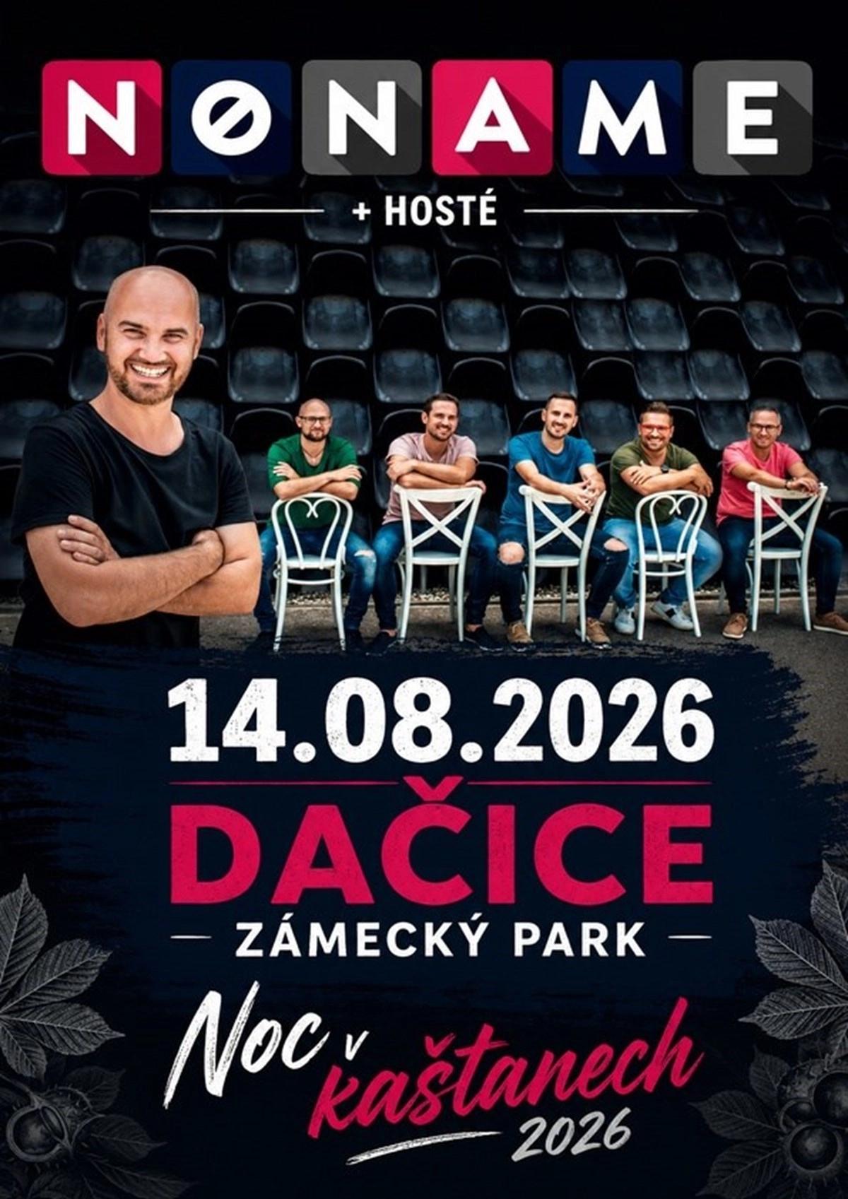 Noc v Kaštanech 2026: NO NAME & hosté ....
