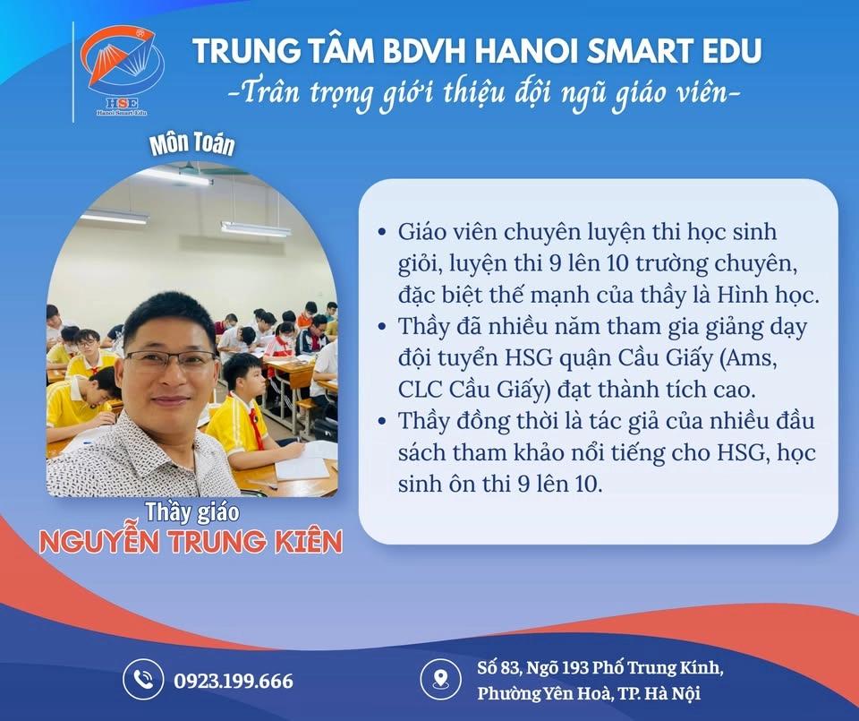 Khai giảng lớp Hình 7 nâng cao - định hướng chuyên