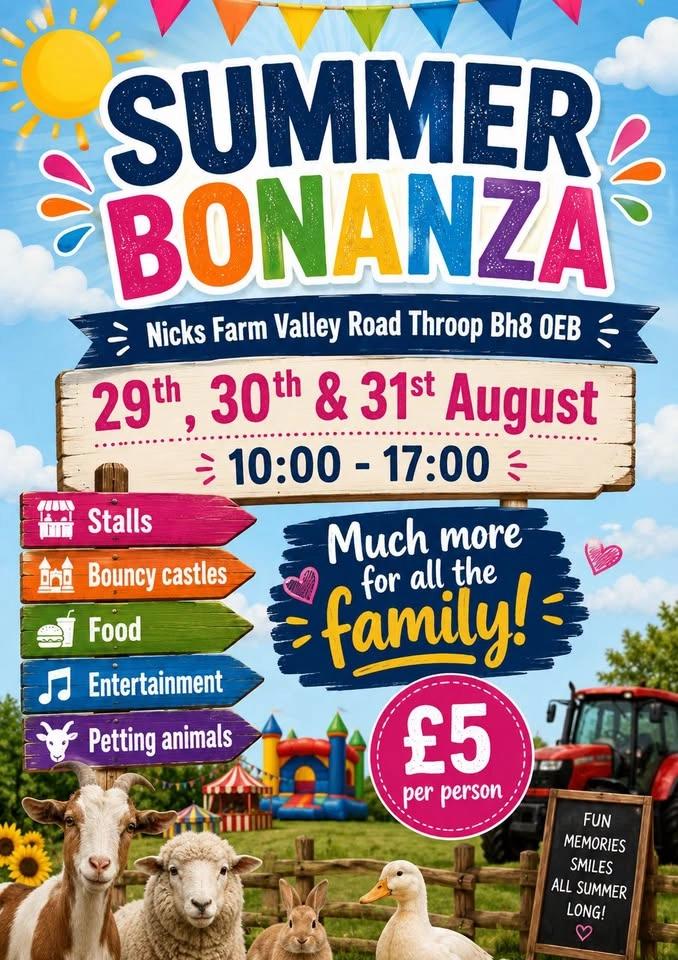 Nick's Farm Summer Bonanza