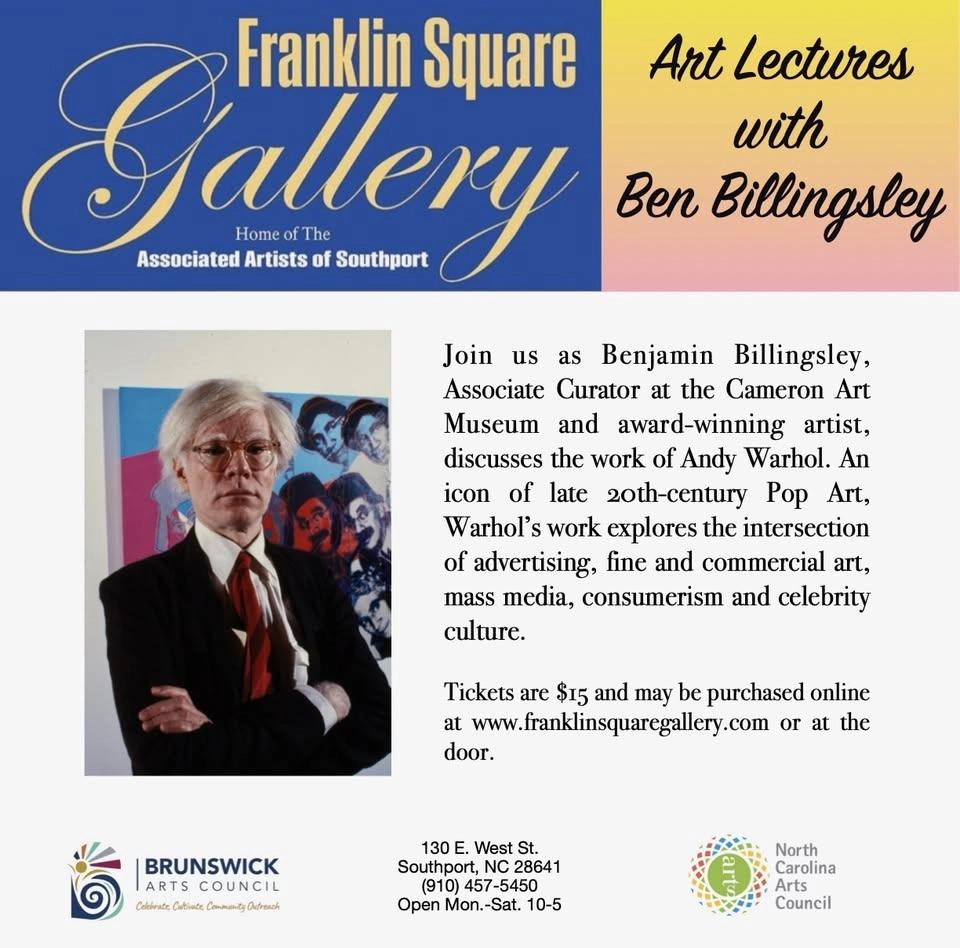Lecture Series- Andy Warhol