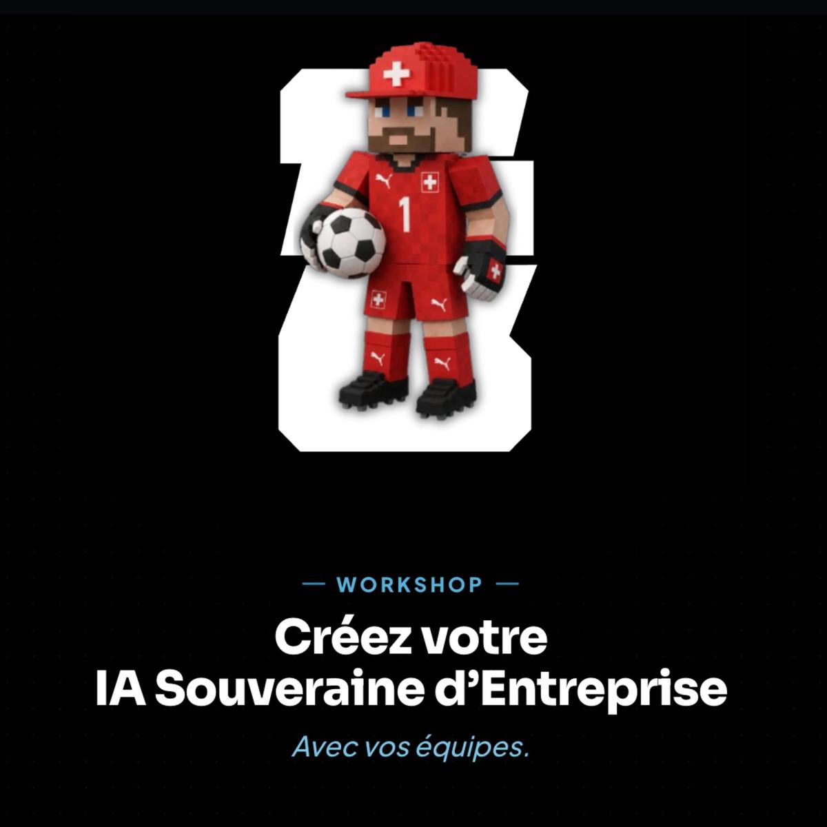 Un premier goal : Créer votre IA souveraine d'entreprise avec vos équipes