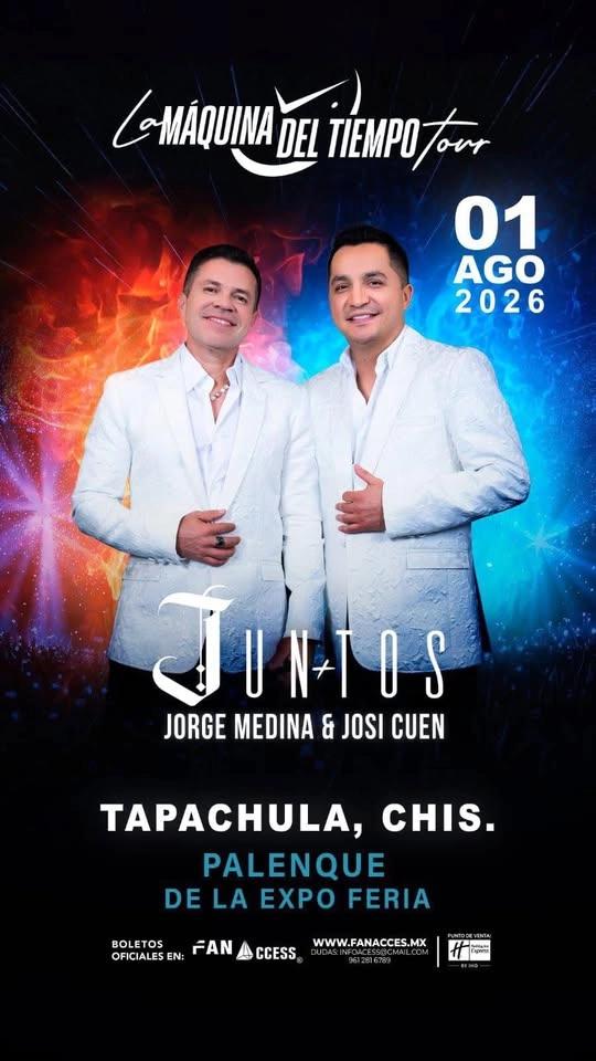 “JUNTOS” Josi Cuen y Jorge Medina.