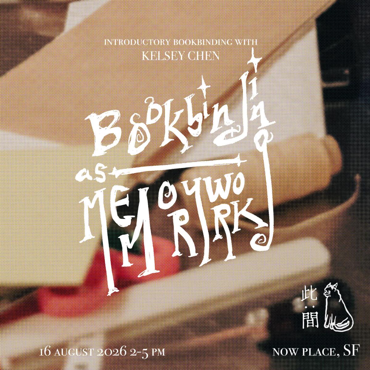 Bookbinding As Memorywork: An introductory bookbinding workshop