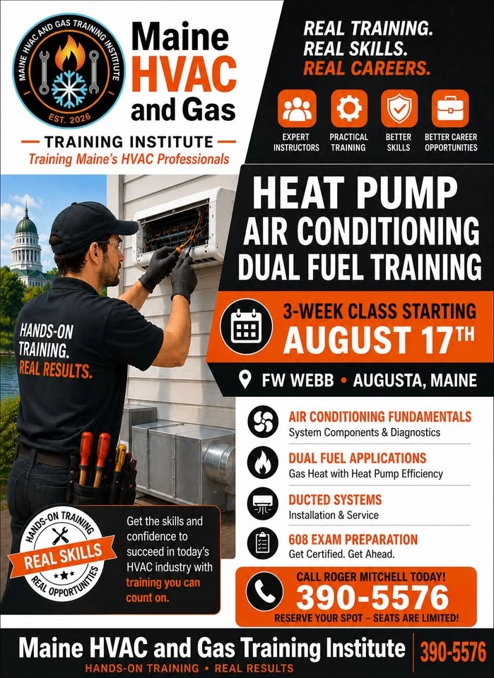 Heat pump Air conditioning Dual Fuel Training