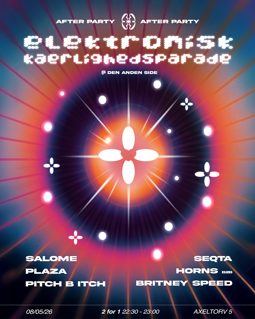 Elektronisk Kærlighedsparade - THE AFTERPARTY with SALOME