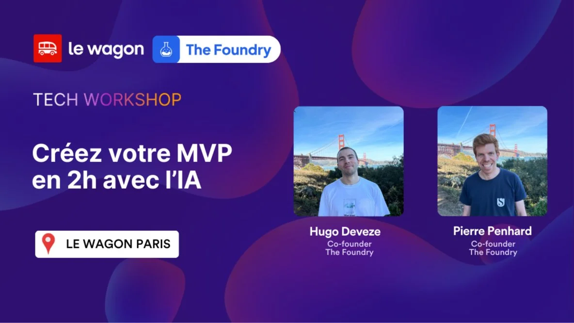 Créez votre MVP en 2h avec l'IA