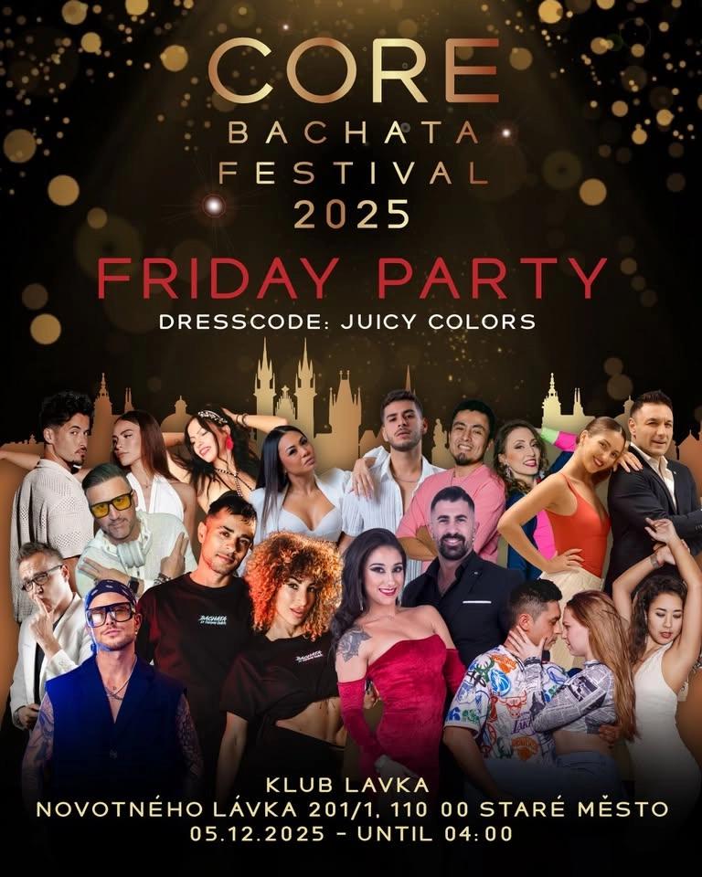 5.12 FRIDAY WARMUP PARTY of CORE BACHATA FESTIVAL with ALL ARTISTS 🌟🌟🌟