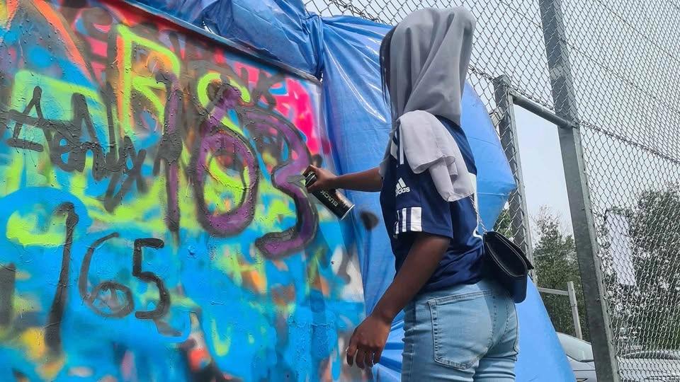 Graffitibattle i Skarpnäck – testa sprejmålning och tävla!