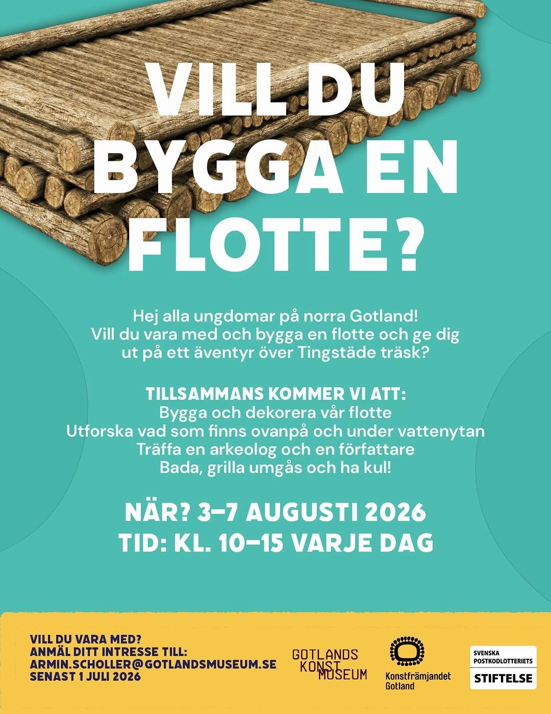 Vill du bygga en flotte?
