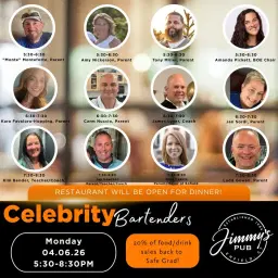 Celebrity Bartenders for EHS Safe Grad!