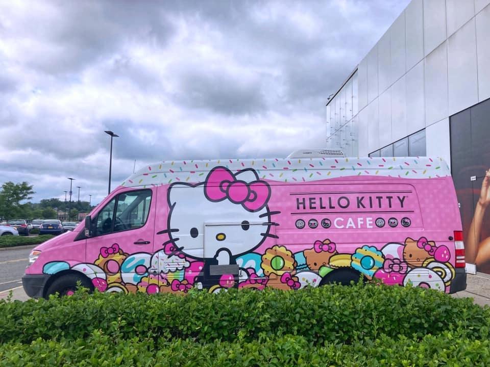 Hello Kitty Cafe Truck East - Paramus Appearance