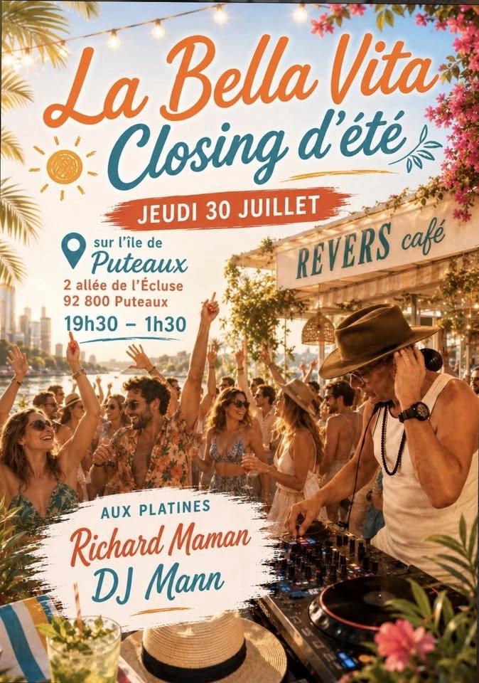 CLOSING D’ÉTÉ LA BV JEUDI 30.07.26 DJ MANN
