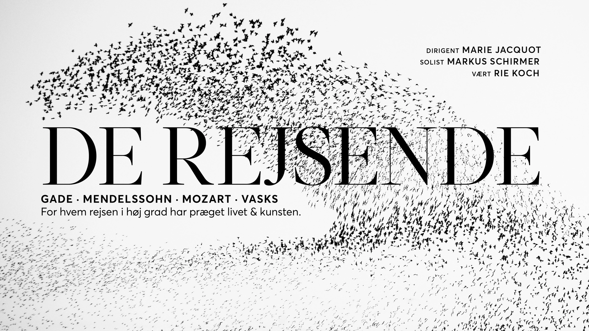 De Rejsende - Gade, Mendelssohn, Mozart, Vasks