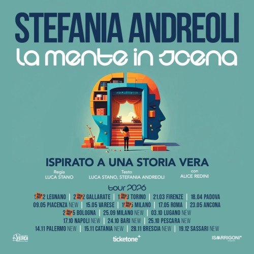 Roma | Stefania Andreoli a Teatro con “La Mente in Scena”