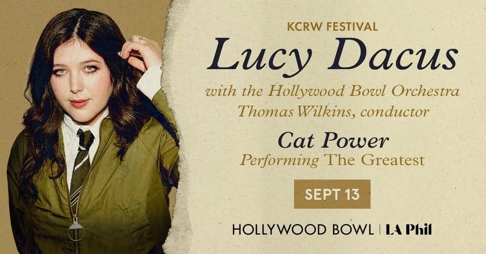 Lucy Dacus with the Hollywood Bowl Orchestra