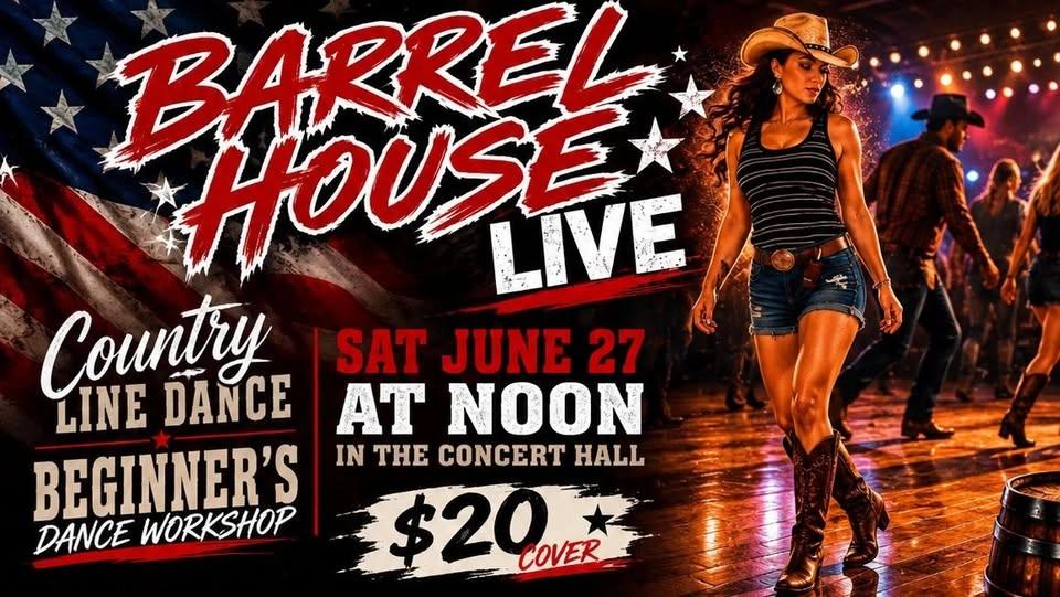 Beginner's Line Dance Workshop at Barrel House Live!