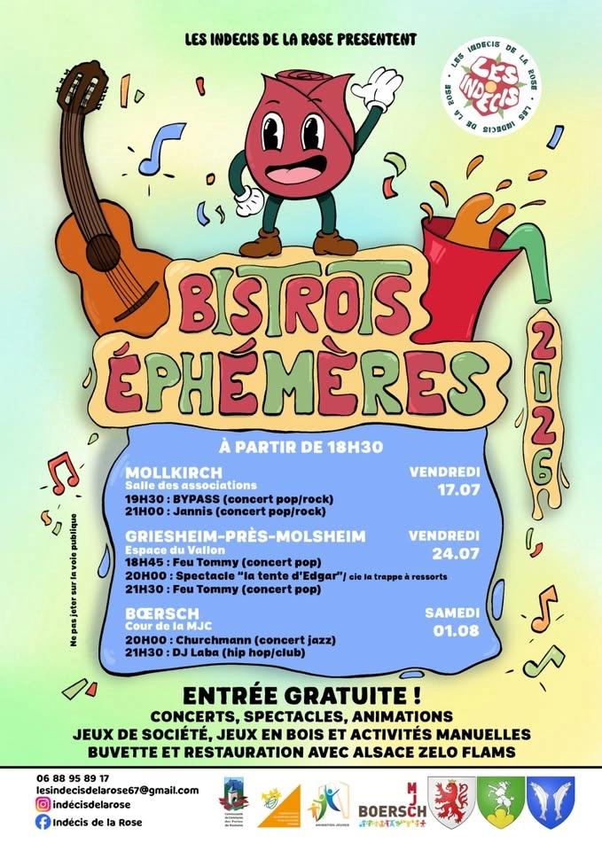Bistrot éphémères 2026 - Boersch