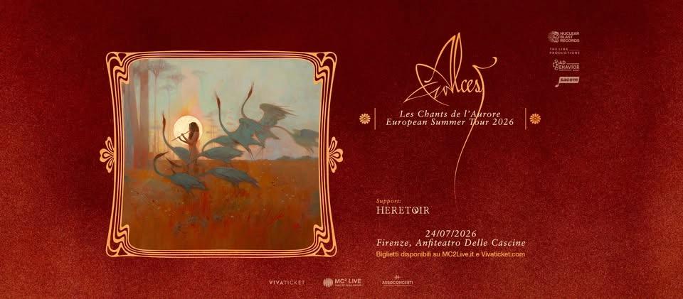 Alcest | Firenze, Anfiteatro delle Cascine Ernesto De Pascale
