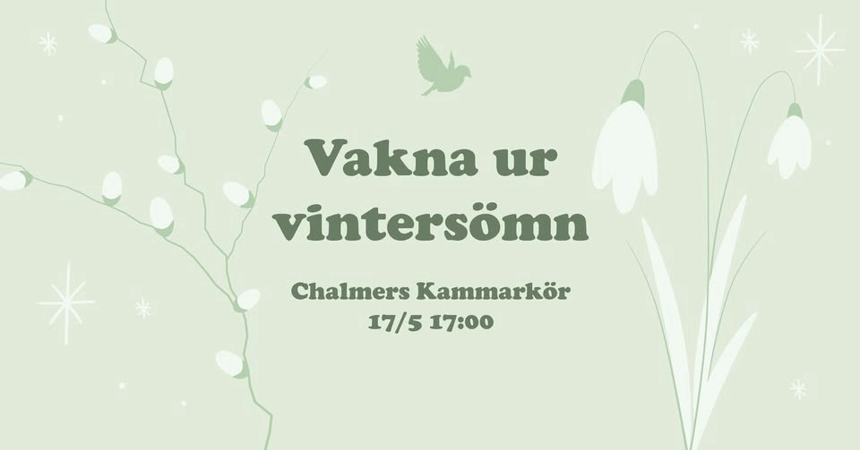 Vakna ur vintersömn – CHALMERS KAMMARKÖR