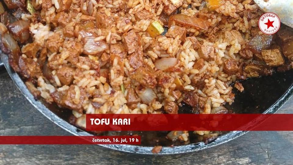 Oktobrova kuihnja: tofu kari