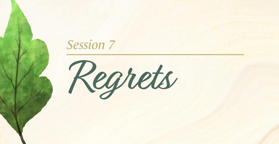 GriefShare Session 7