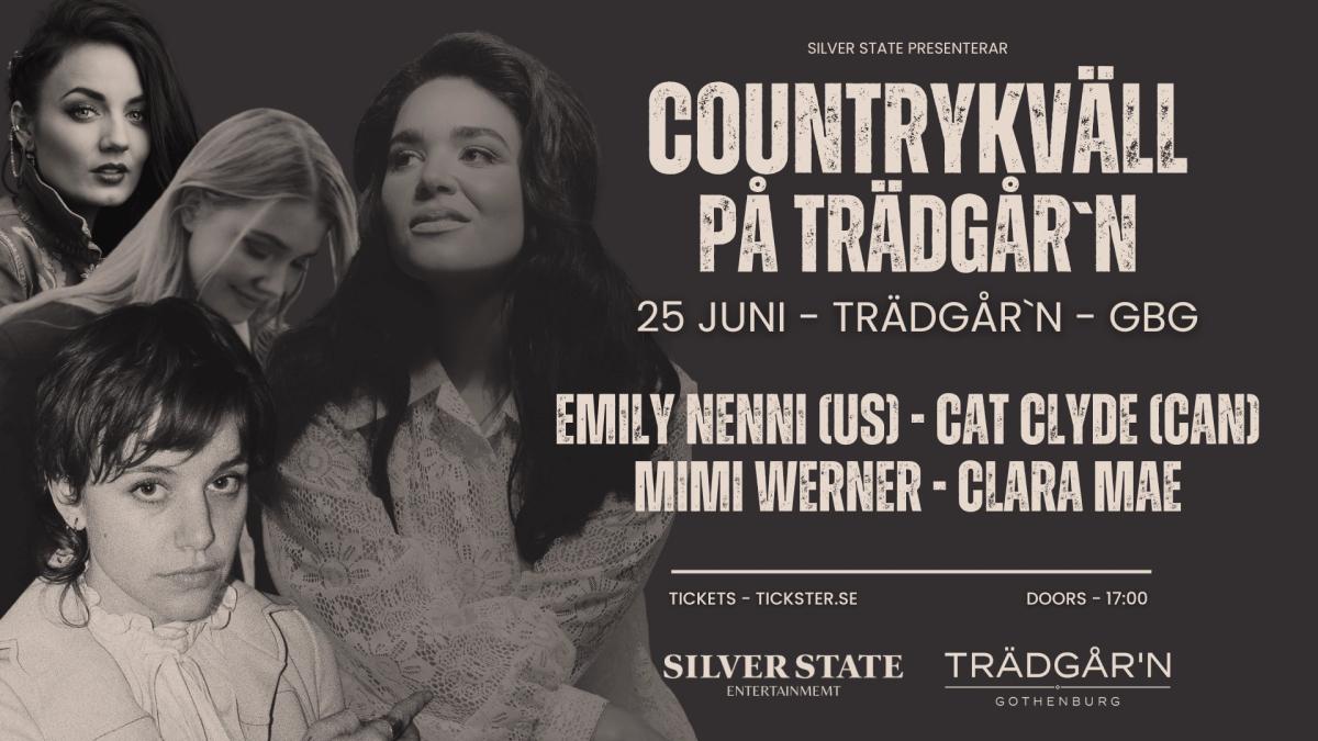 Countrykväll på Trädgår´n | 25:e juni