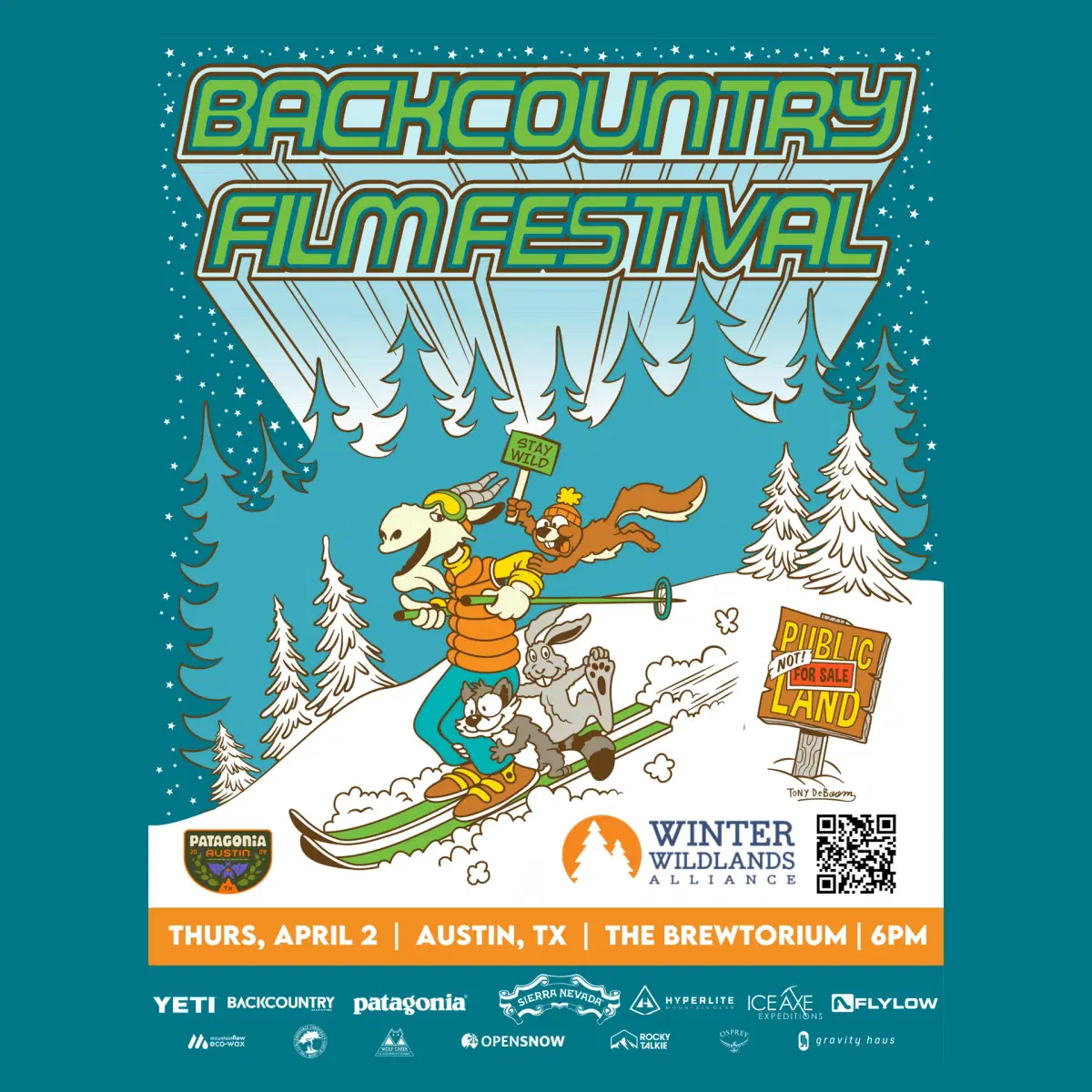Backcountry Film Festival 2026 (co-hosted by Patagonia)