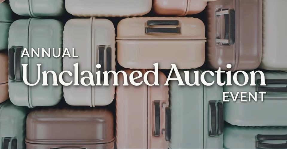 Annual Unclaimed Auction Event @ Unclaimed Baggage