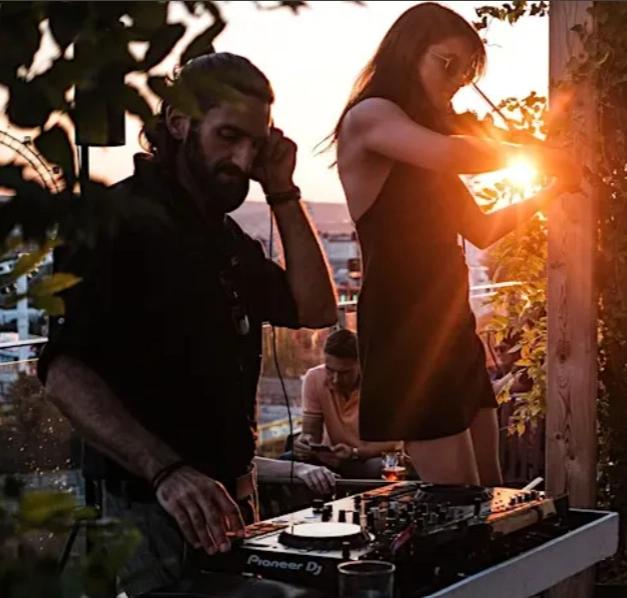 Rooftop Live Music: Electronic Sax & Violin with Good Vibes Club
