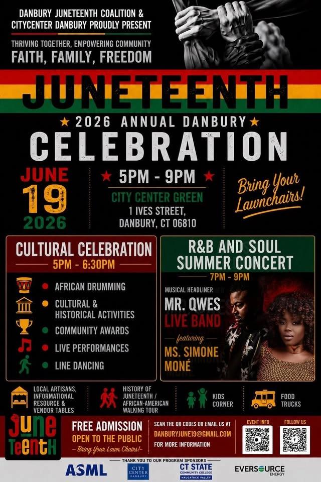 Annual Danbury Juneteenth Cultural Celebration & Summer Concert
