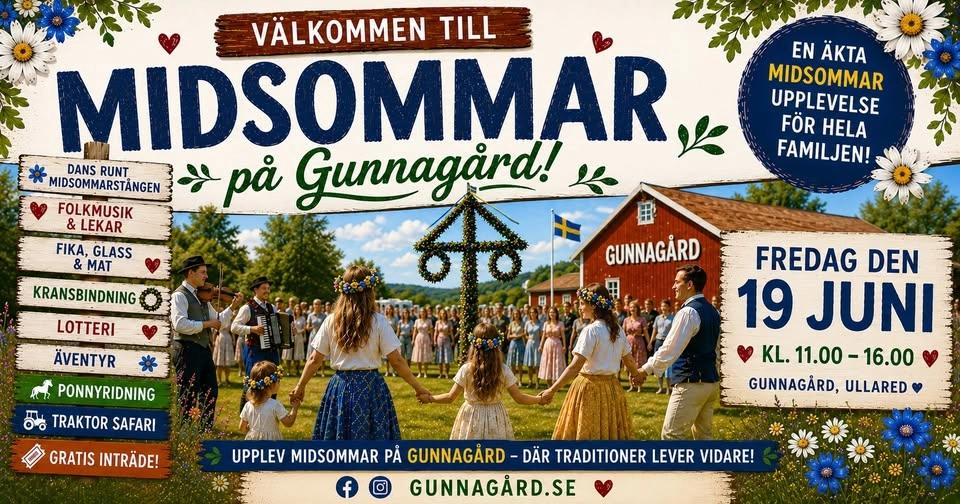 Midsommar på Gunnagård