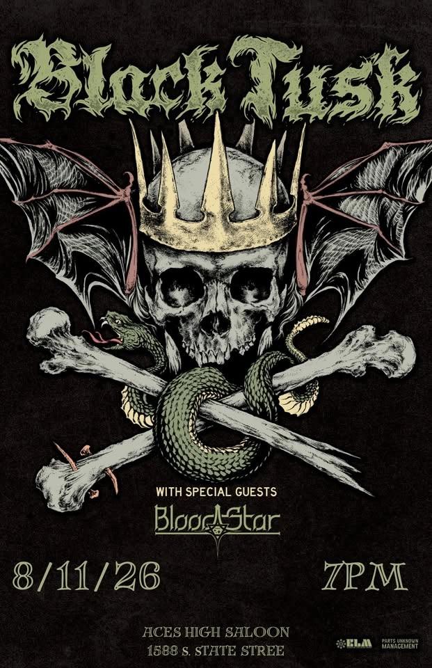 Black Tusk & Blood Star - At Aces High Saloon