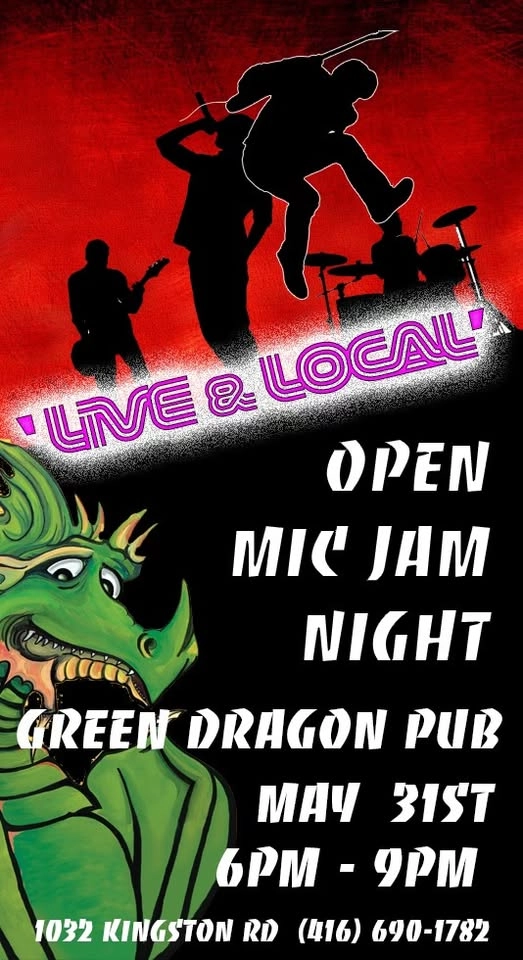green dragon open mic