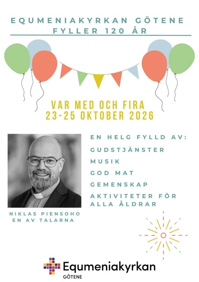 Equmeniakyrkan Götene firar120 år!