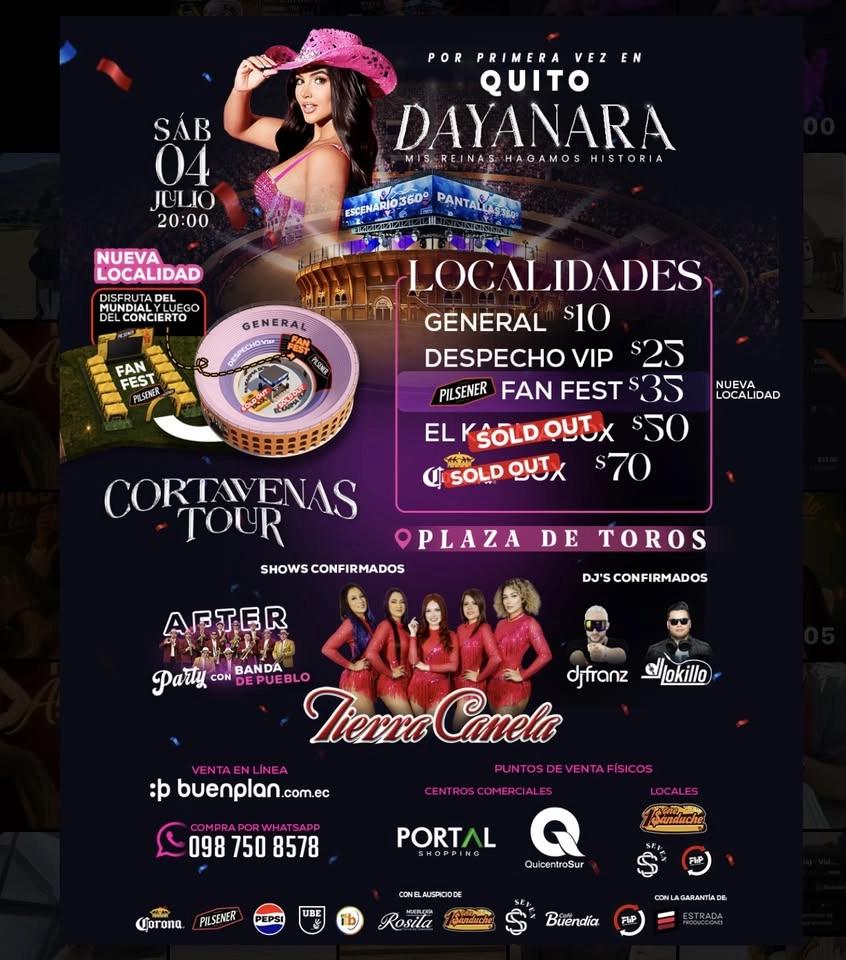 CortaVenas Tour Quito - Dayanara